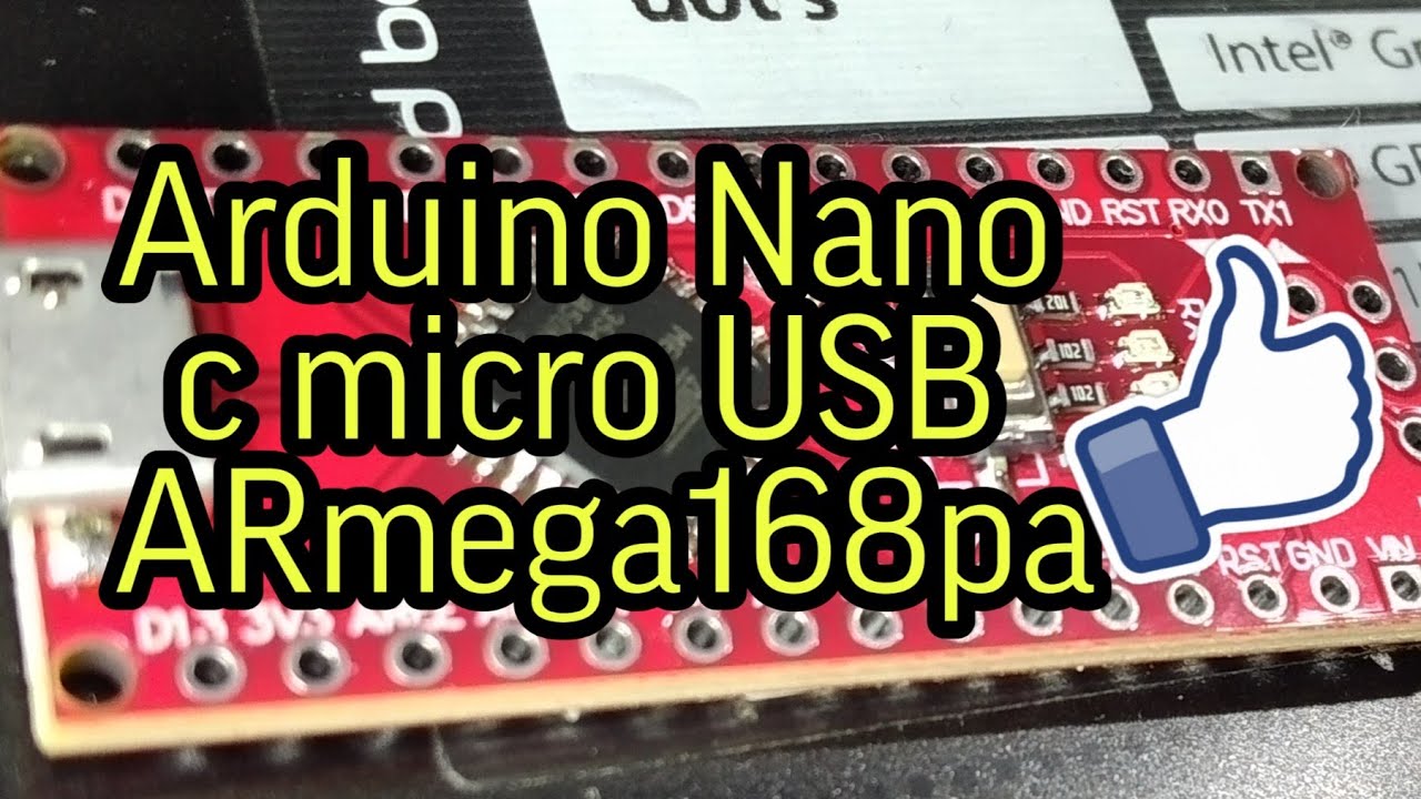 Arduino Nano с micro USB. Atmega168pa. Краткий обзор
