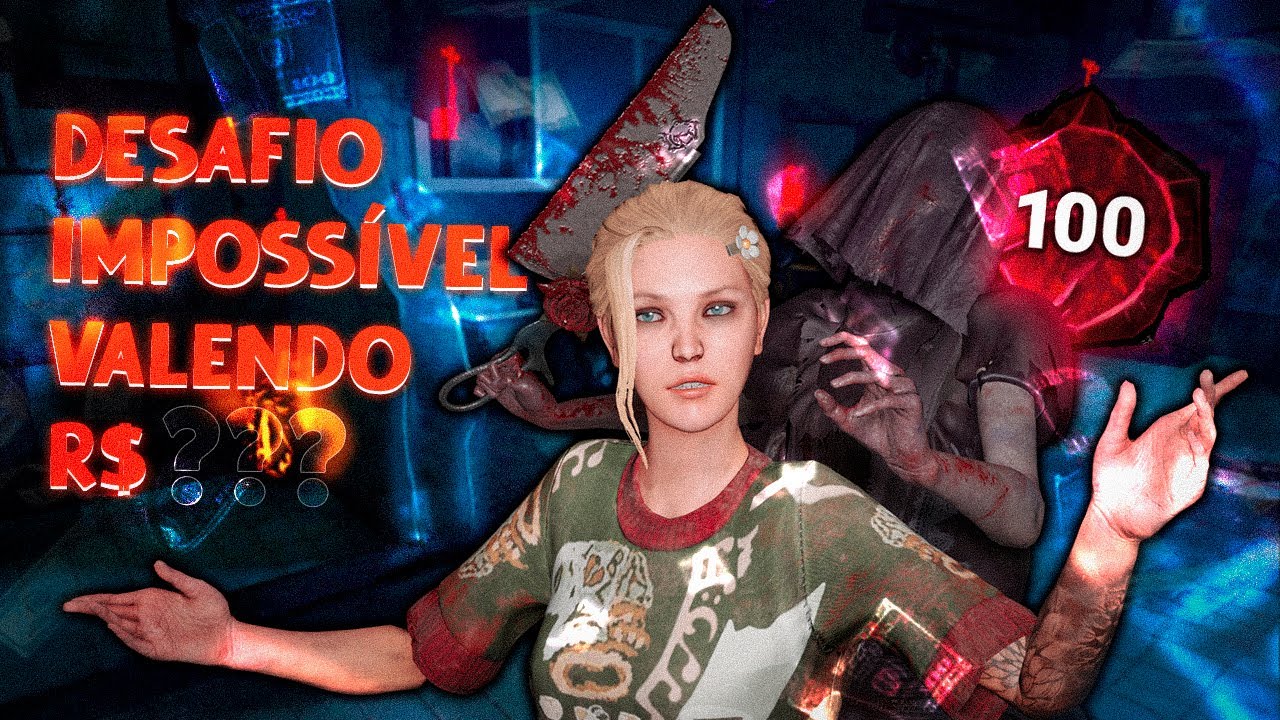 Enfrentei Uma Nurse PRESTÍGIO 100 Num Desafio Valendo R$ No Dead by Daylight