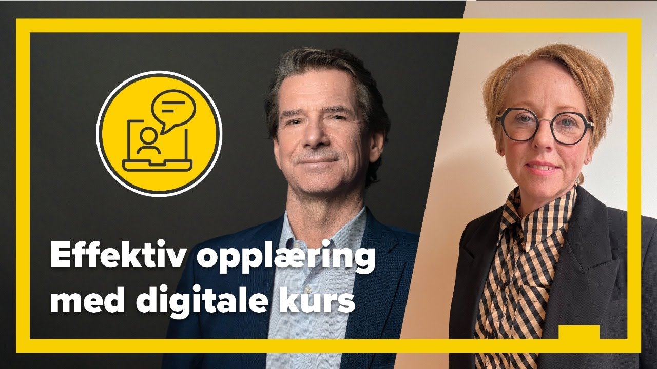 Effektiv opplæring med digitale kurs