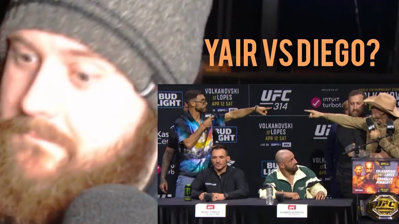 THE MMA GURU REACTS TO CRAZY UFC 314 PRESS CONFERENCE