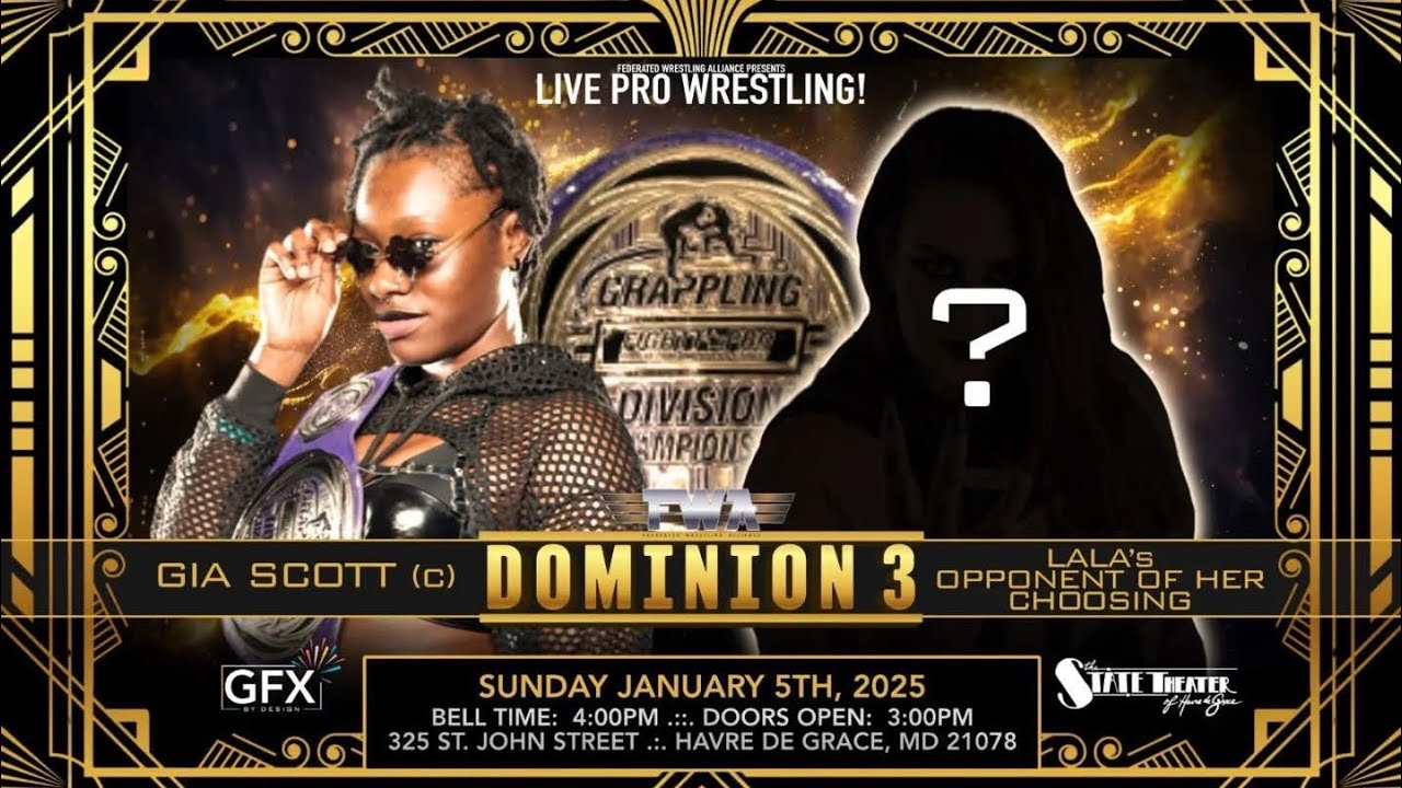 Gia Scott vs Sami Chaos - FWA Dominion 3 (1/5/2025)