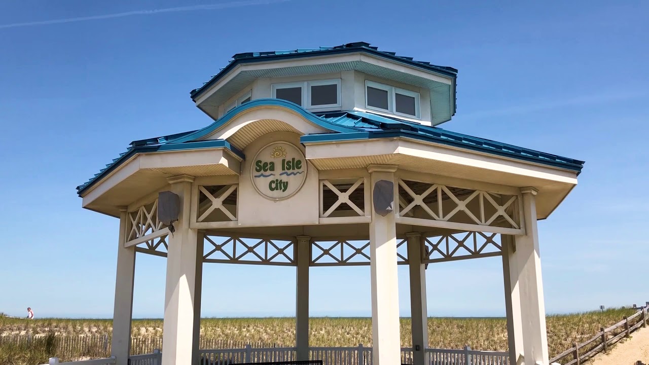 The Promenade & Beach in Sea Isle City