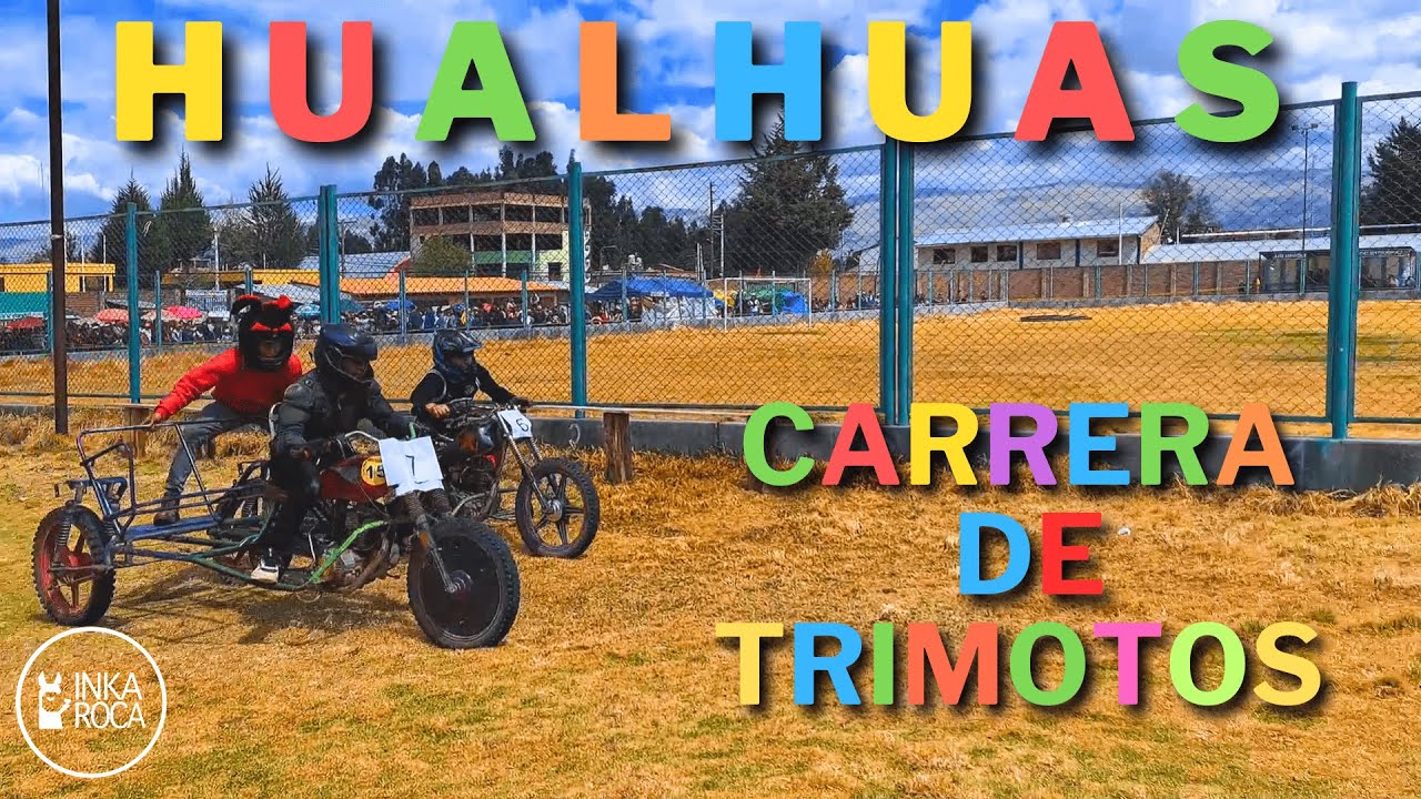 🏁 ¡Carrera de Trimotos en HUALHUAS! | Fiestas Patrias Perú 2025🔥