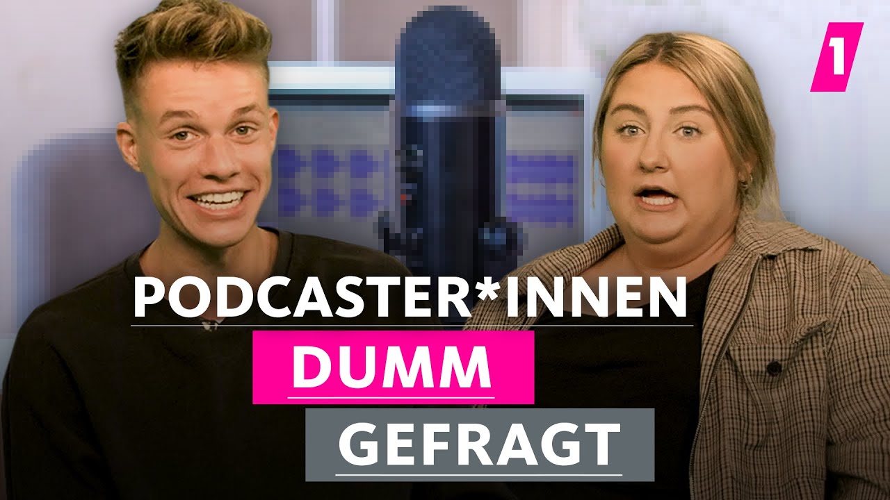 Hören Podcaster gerne ihre eigene Stimme? | 1LIVE Dumm Gefragt