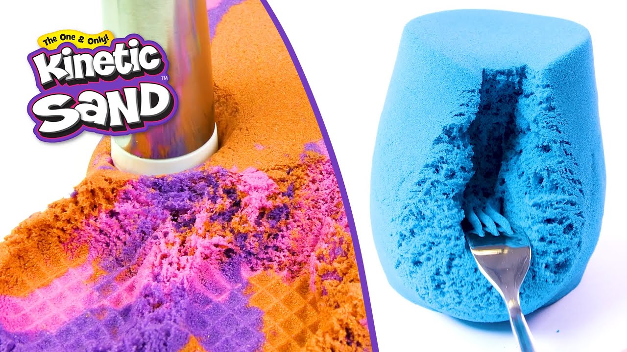 The Most Satisfying Kinetic Sand Squishes & Smooshes 😌
