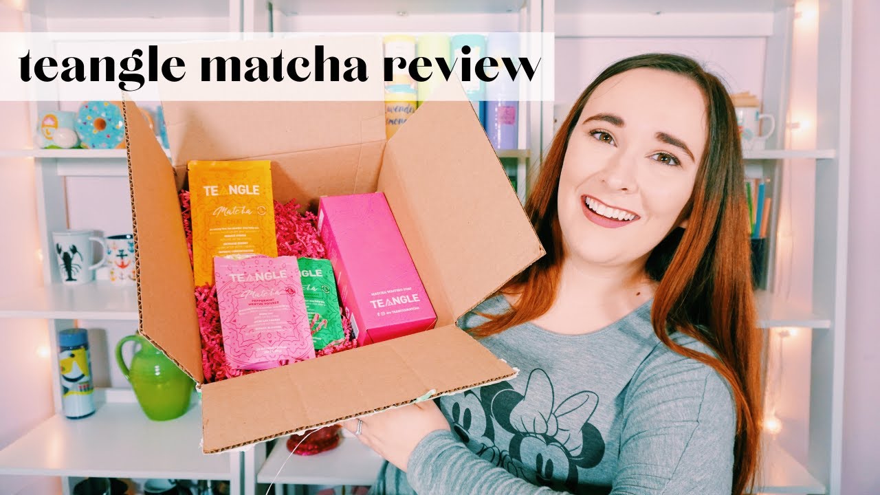 TEANGLE Matcha Unboxing & Review | Dana DeStefano