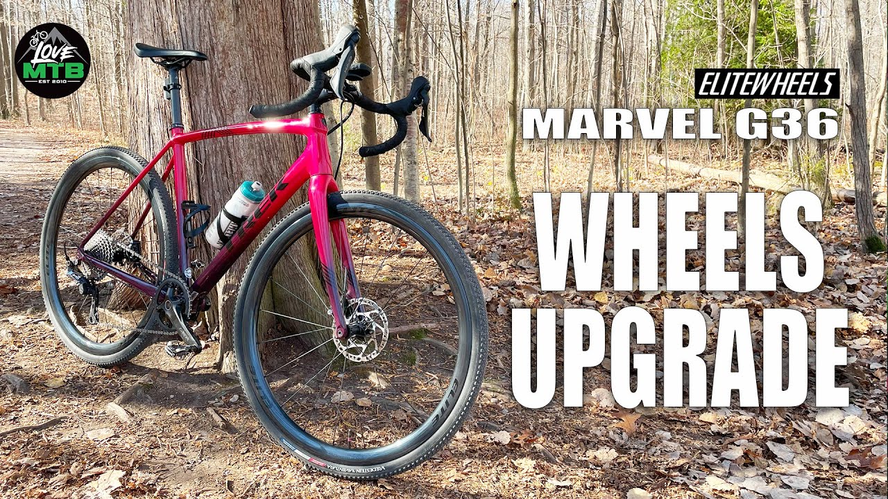 ELITEWHEELS Carbon WHEELS Модернизация GRAVEL / Road - Быстрая проверка комплекта колес Marvel G36