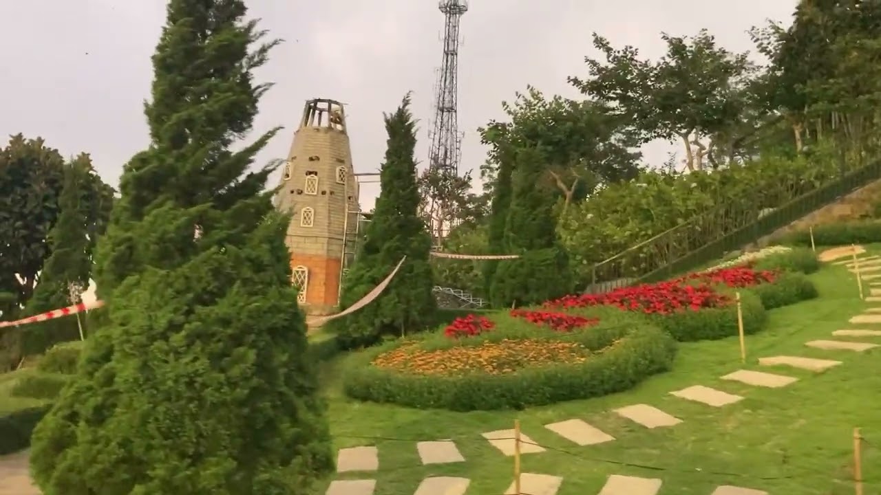 Chiêm bái  tượng Phật Câu Na Hàm bằng vàng 24 K và  chuẩn bị lễ hội hoa Tulip núi Bà Đen Tây Ninh.