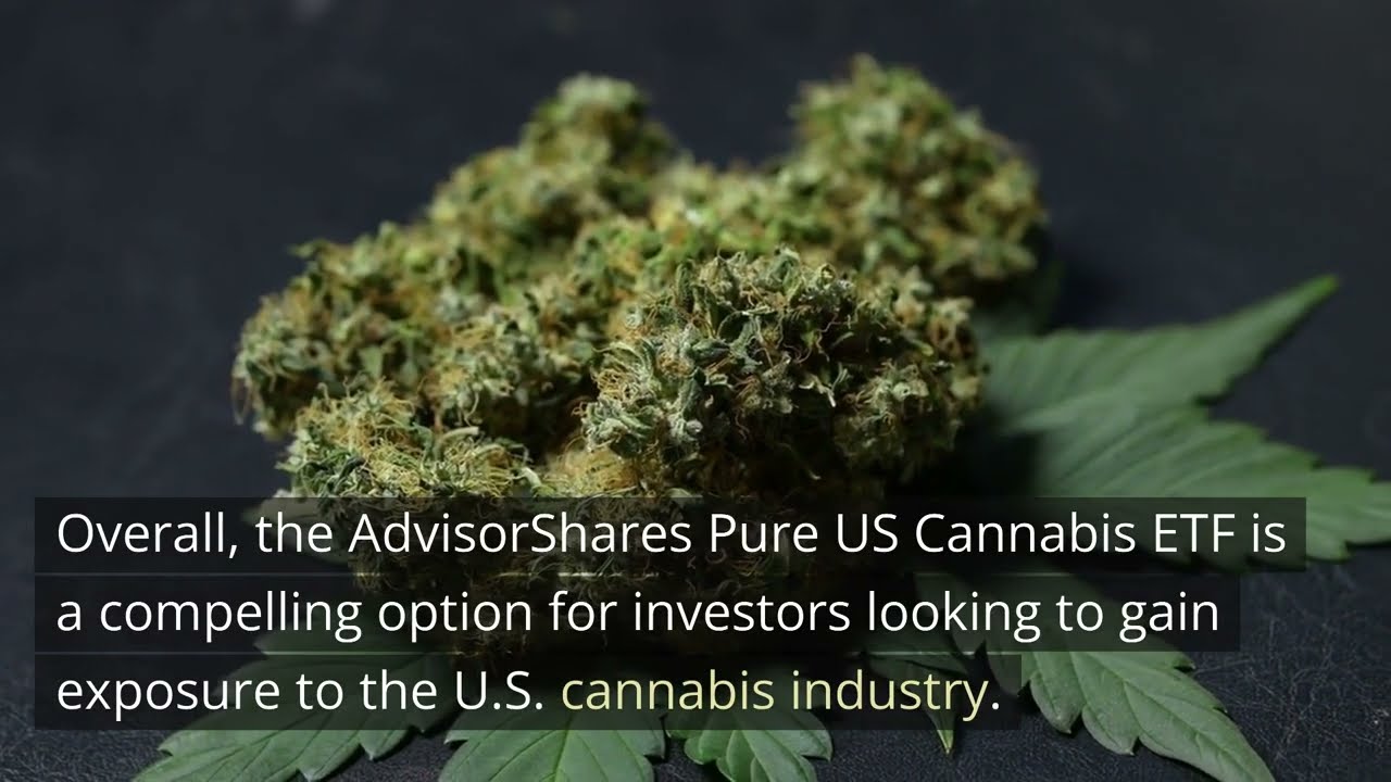AdvisorShares Pure US Cannabis ETF: $MSOS #MSOS
