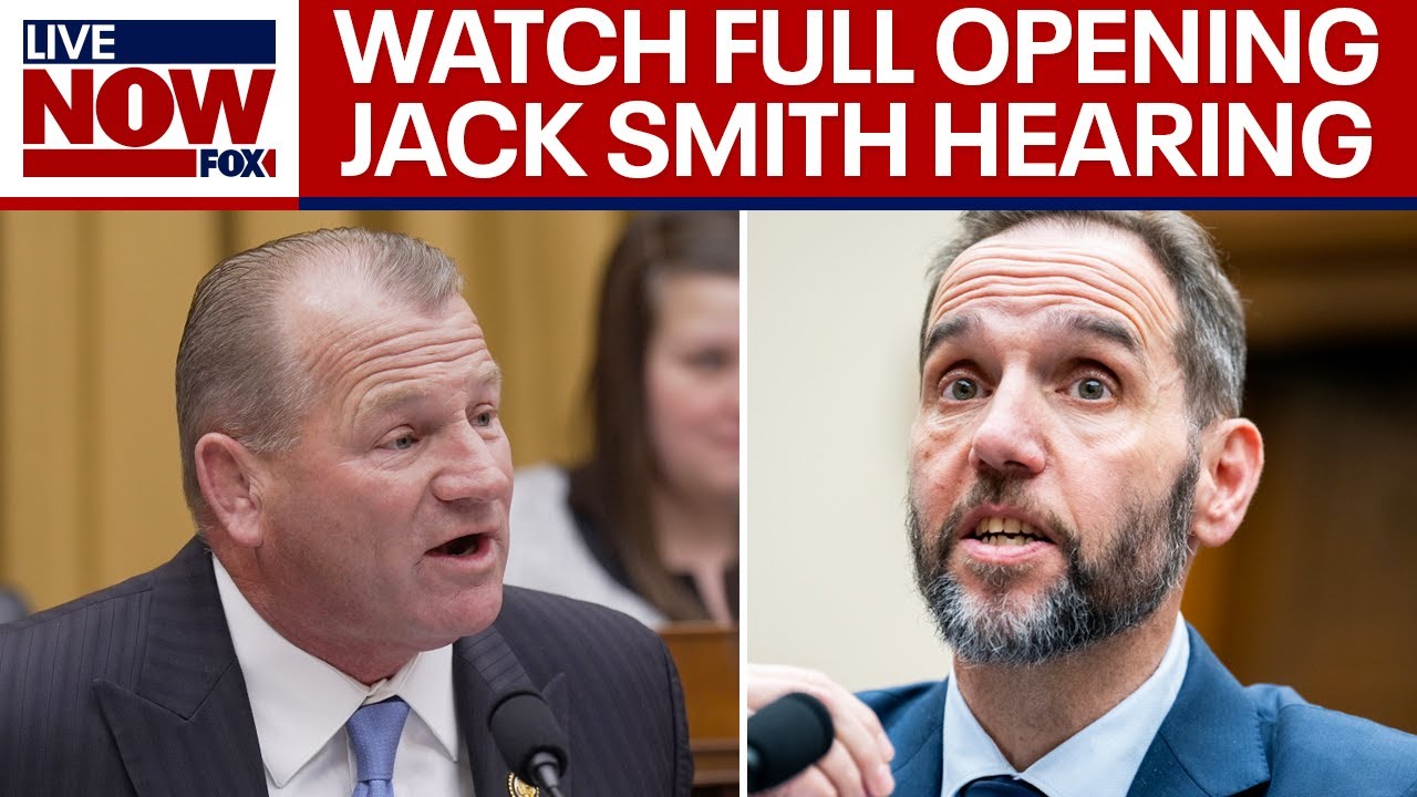 WATCH Full Opening remarks in Jack Smith hearing, Jim Jordan, Jamie Raskin