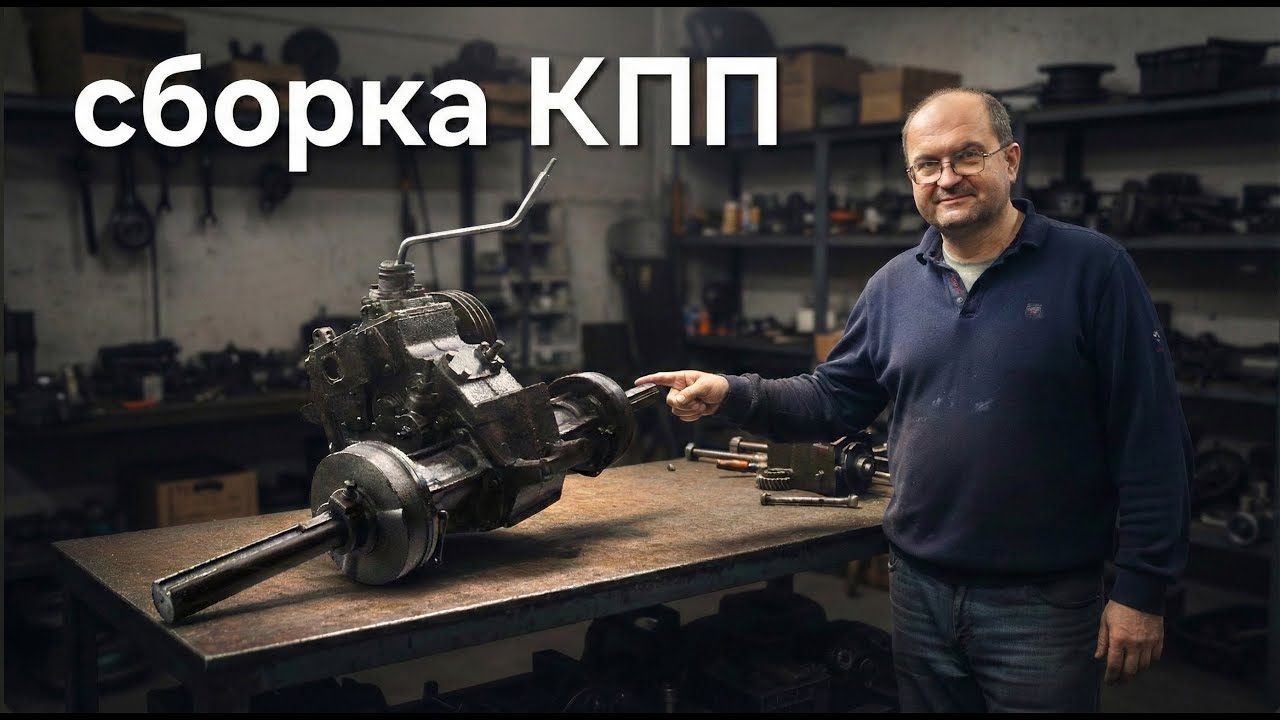 Сборка КПП ременного мототрактора: пошаговая инструкция + лайфхаки