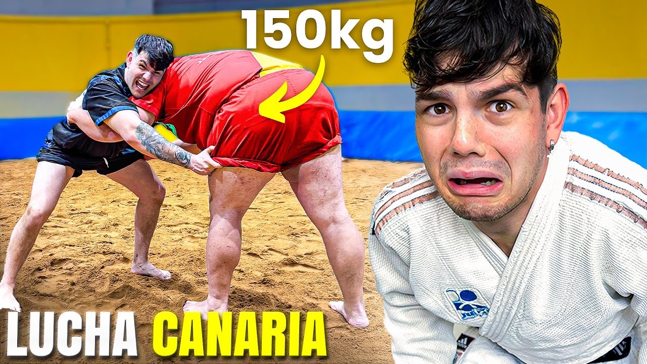 CINTURÓN NEGRO DE JUDO se INFILTRA en un DOJO DE LUCHA CANARIA!! 🤼‍♂️🥋 **Conseguiré Salir Vivo?**