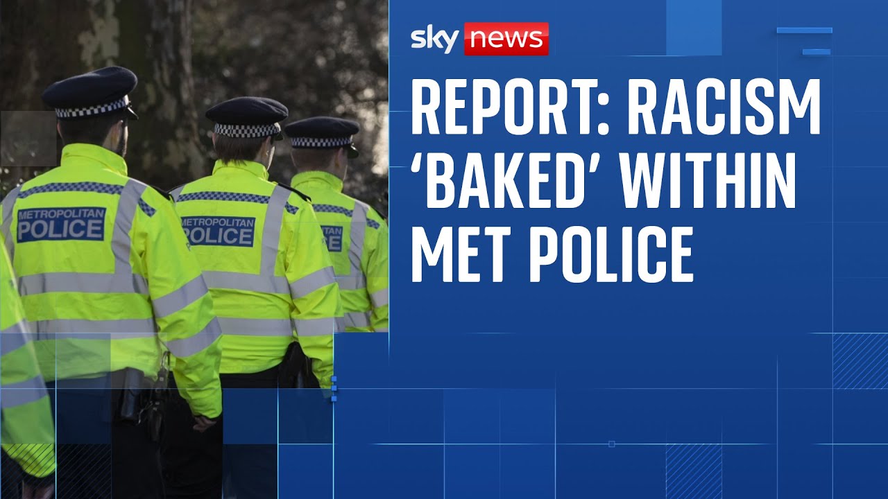 Anti-black discrimination 'baked' into Met Police, report finds