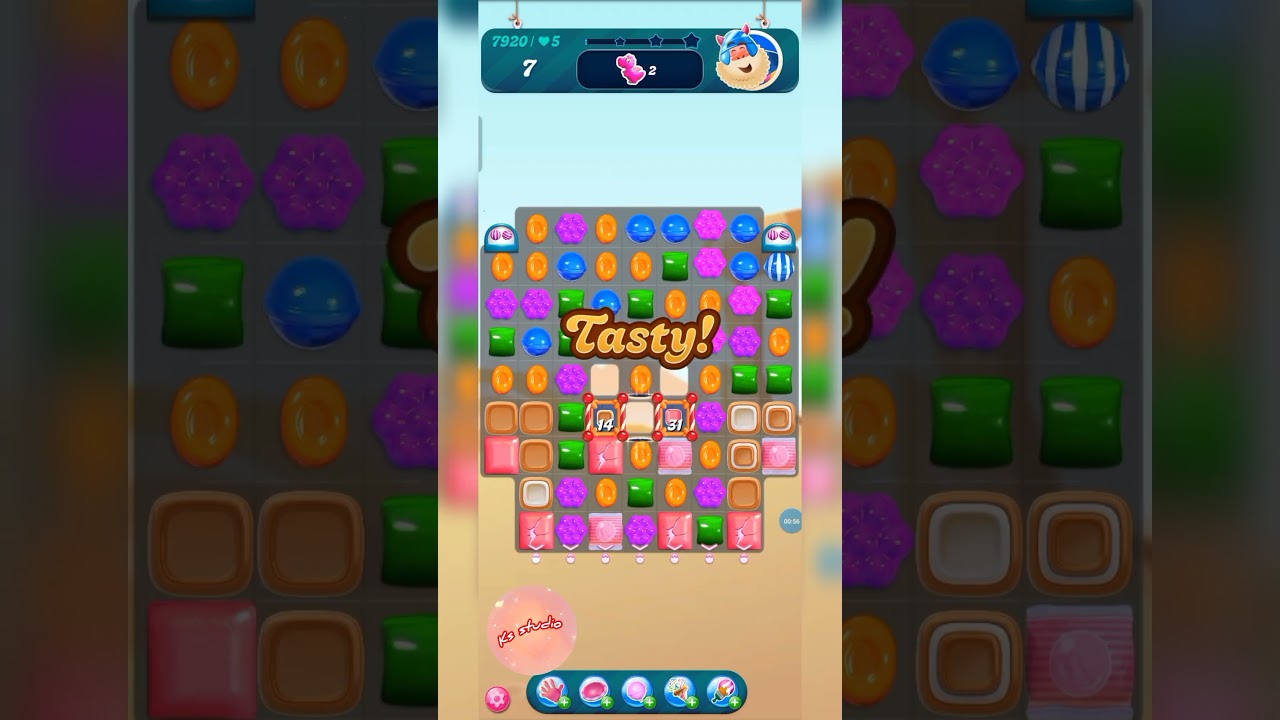 CANDY CRUSH HARD LEVEL (7920) 
