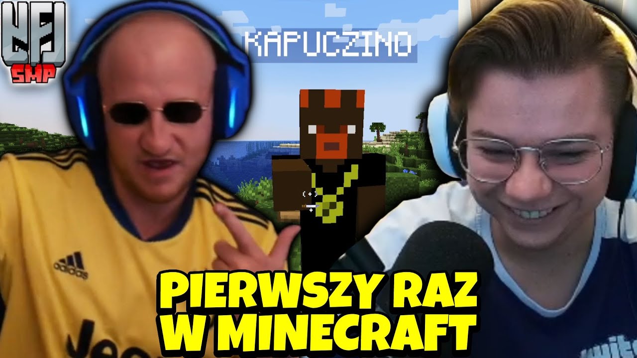 PARIS PLATYNOV I TESTREE GRAJĄ PIERWSZY RAZ W MINECRAFT | YFL SMP