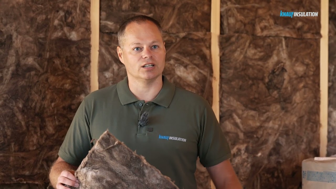 &Scaron;iluma, garso izoliacija ir tvarumas viename sprendime &ndash; Knauf Unifit mineralinė vata