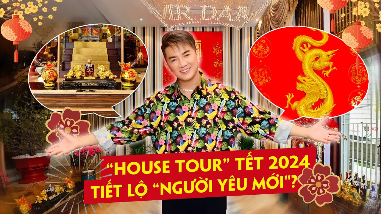 Đàm Vĩnh Hưng giới thiệu không gian Tết 2024 tại gia hoành tráng, bất ngờ tiết lộ 