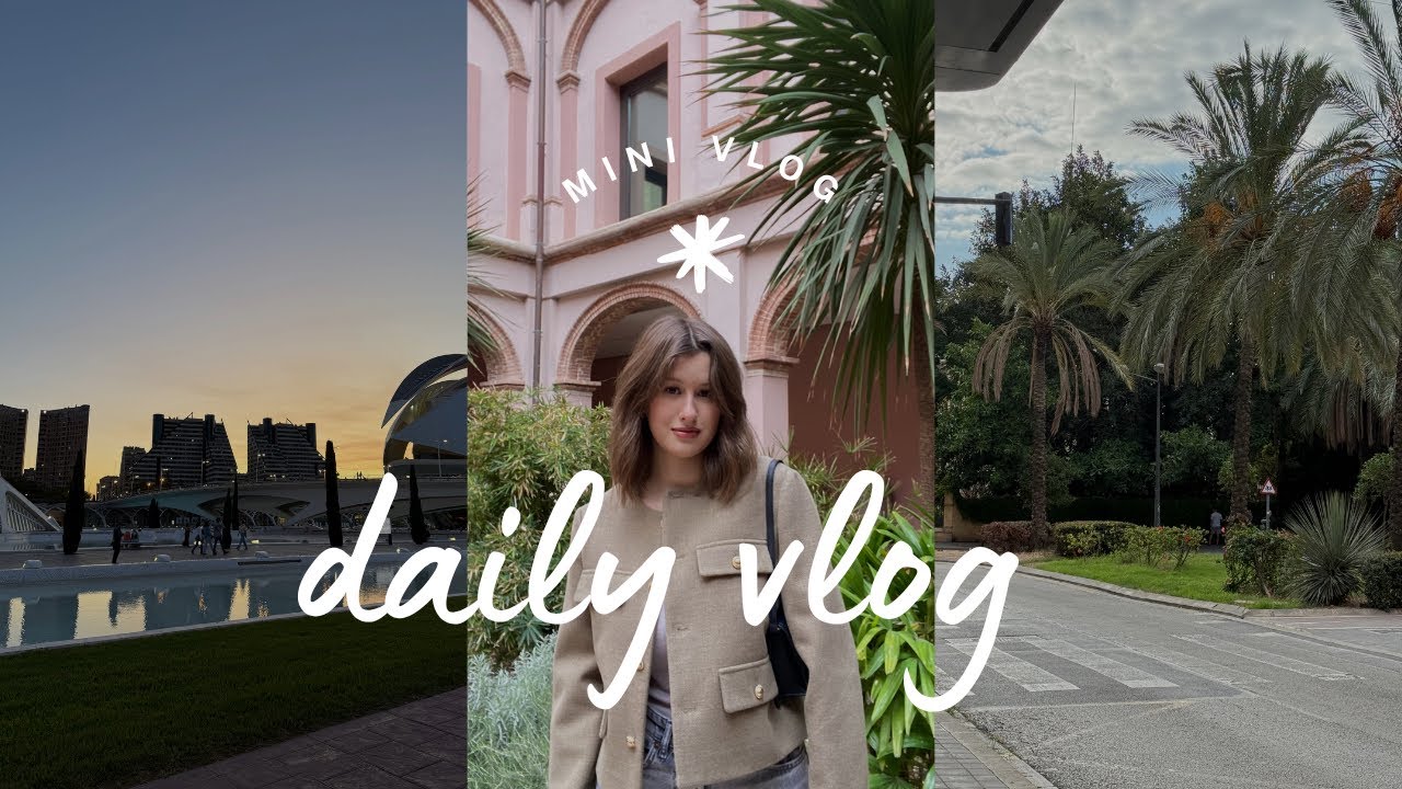 Mini vlog студента в Испании🌴 || университет Валенсии 
