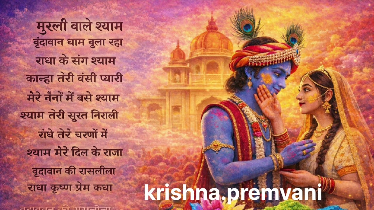 मुरली वाले श्याम | 10 सुपरहिट कृष्ण भजन | वृंदावन धाम बुला रहा | Radha Krishna Bhajan 2026