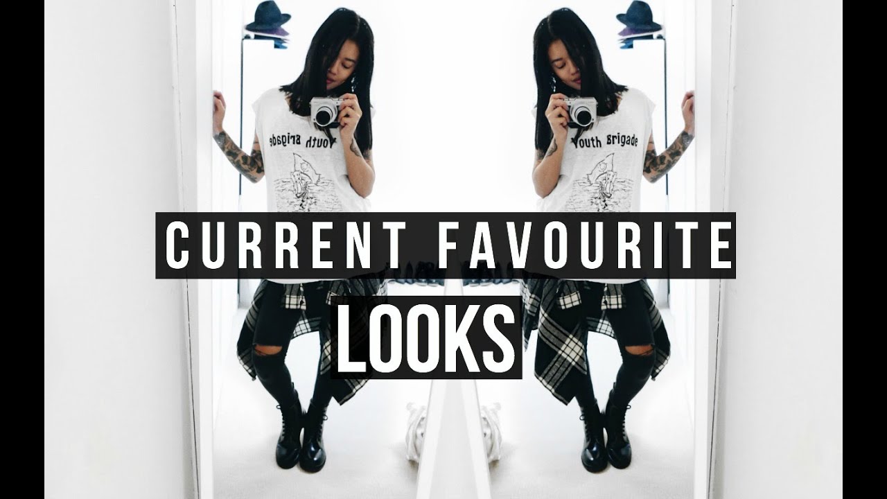 CURRENT FAVOURITE LOOKS | IDRESSMYSELFF