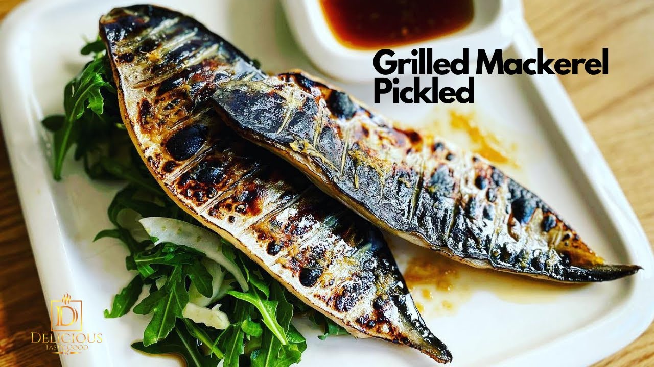 Grilled Mackerel Pickled | Soy and Lime Dressing