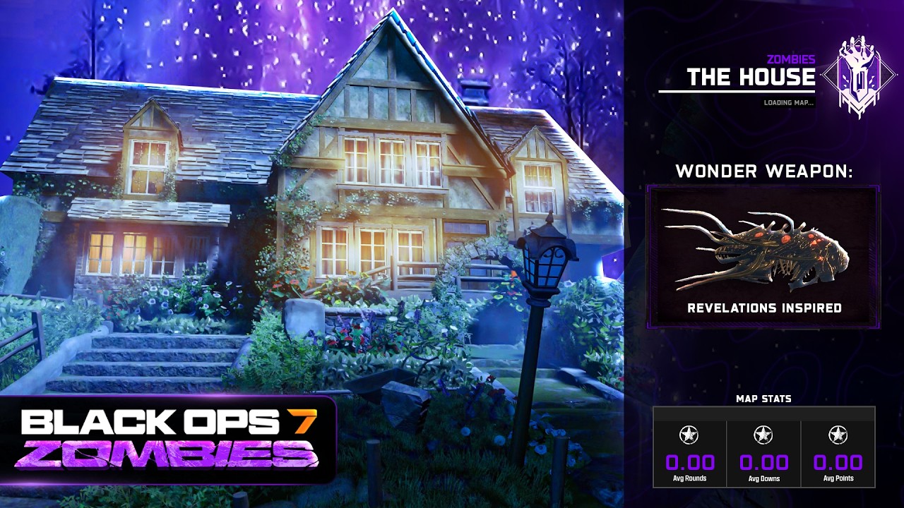 FIRST LOOK: Black Ops 7 Zombies DLC 3 Map Preview… (The House)