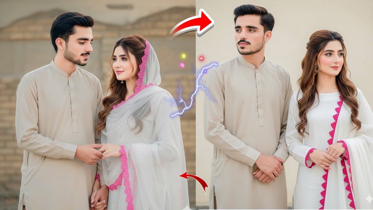 Aap bhi is tarah ke photos aasani se bana sakte hain.”🫴🏻✅❇️