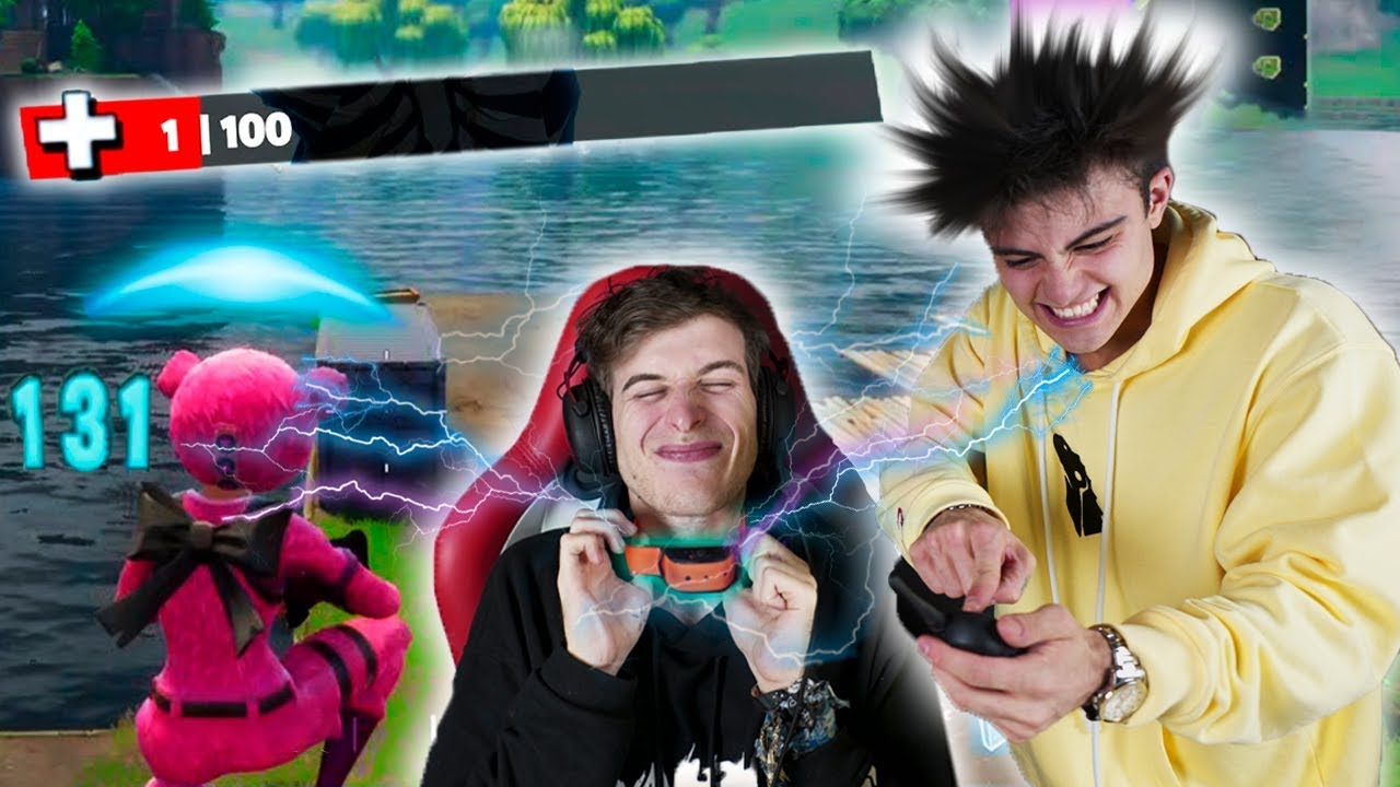 LEVOU 1 TIRO, LEVOU 1 CHOQUE NO FORTNITE (Fortnite Battle Royale)