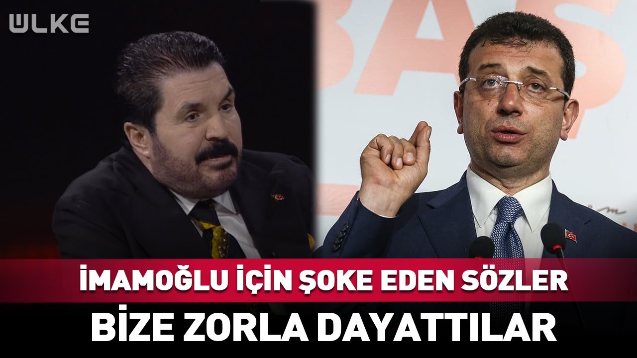 Savcı Sayan'dan İmamoğlu İçin Şoke Eden Sözler! Bize Zorla Dayattılar...