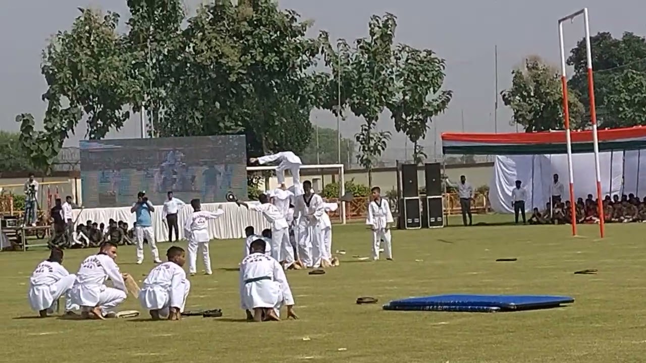 Get ready to fight | Gurukul Jyotisar|Kurukshetra, Haryana,India|Annual function | Tae-Kwandow |
