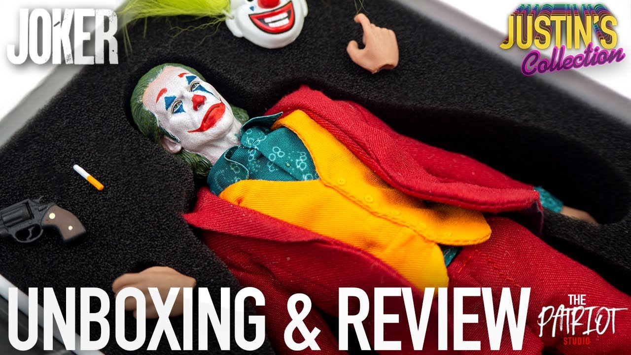 Joker Joaquin Phoenix 2019 Patriot Studio 1/12 Scale Unboxing & Review
