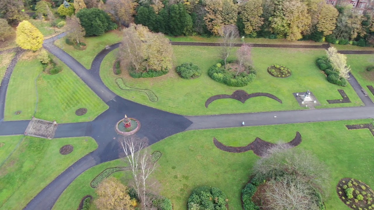 Mesnes Park Wigan With Mavic 2 zoom