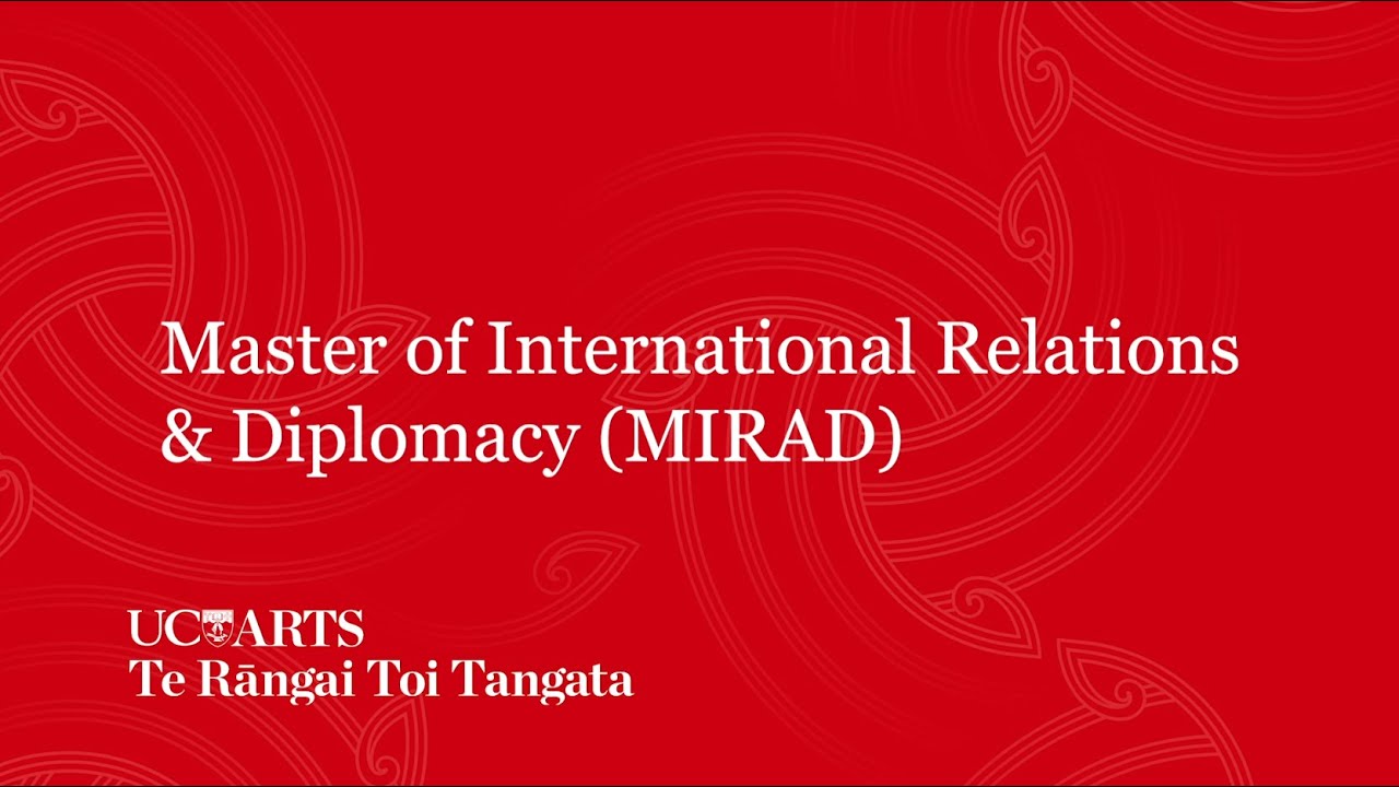 Master of International Relations and Diplomacy