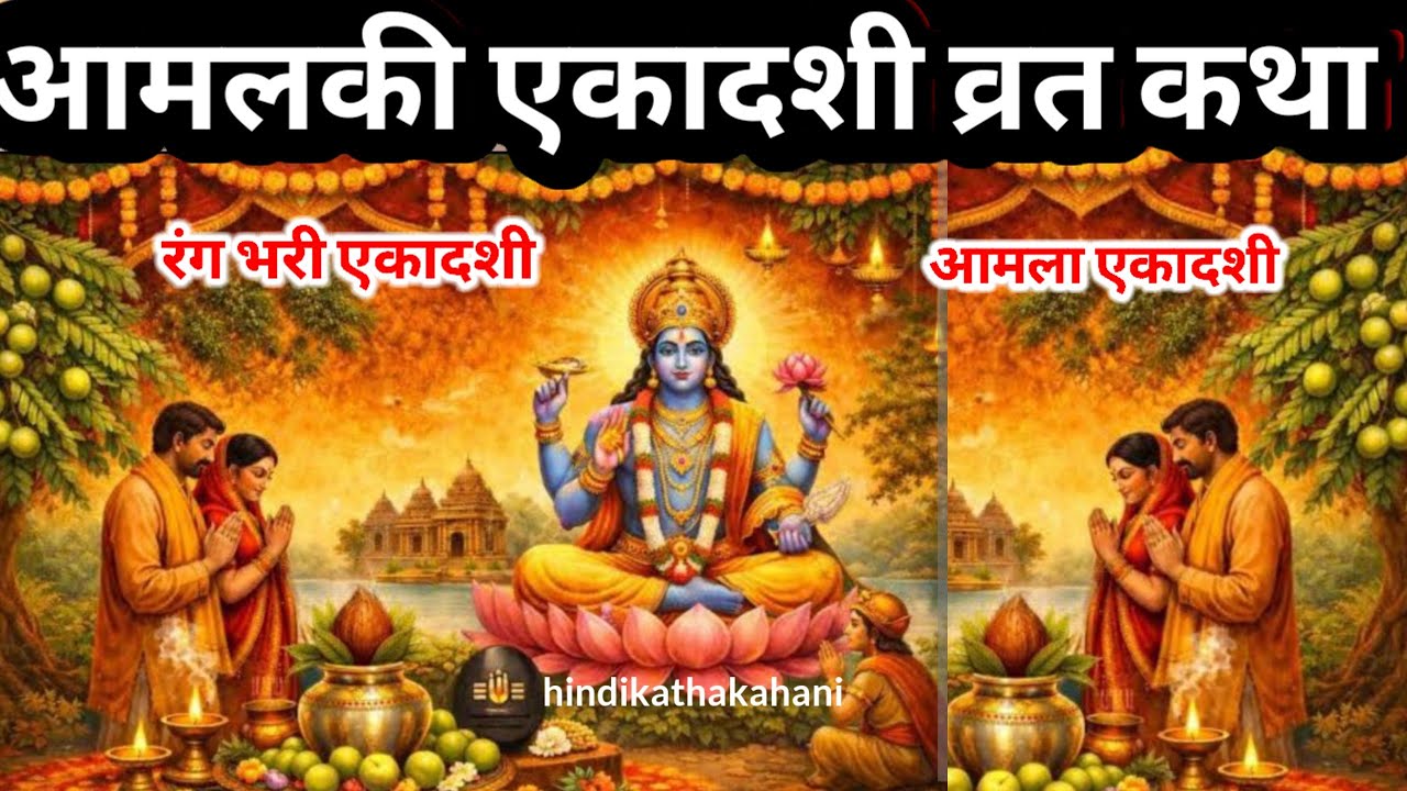 आमलकी एकादशी व्रत कथा Amalaki Ekadashi vrat katha आमलकी एकादशी व्रत की संपूर्ण कथा