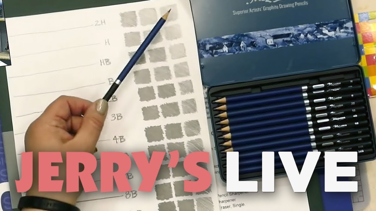 Jerry’s LIVE Episode #91 - Beginner Graphite Pencil Drawing