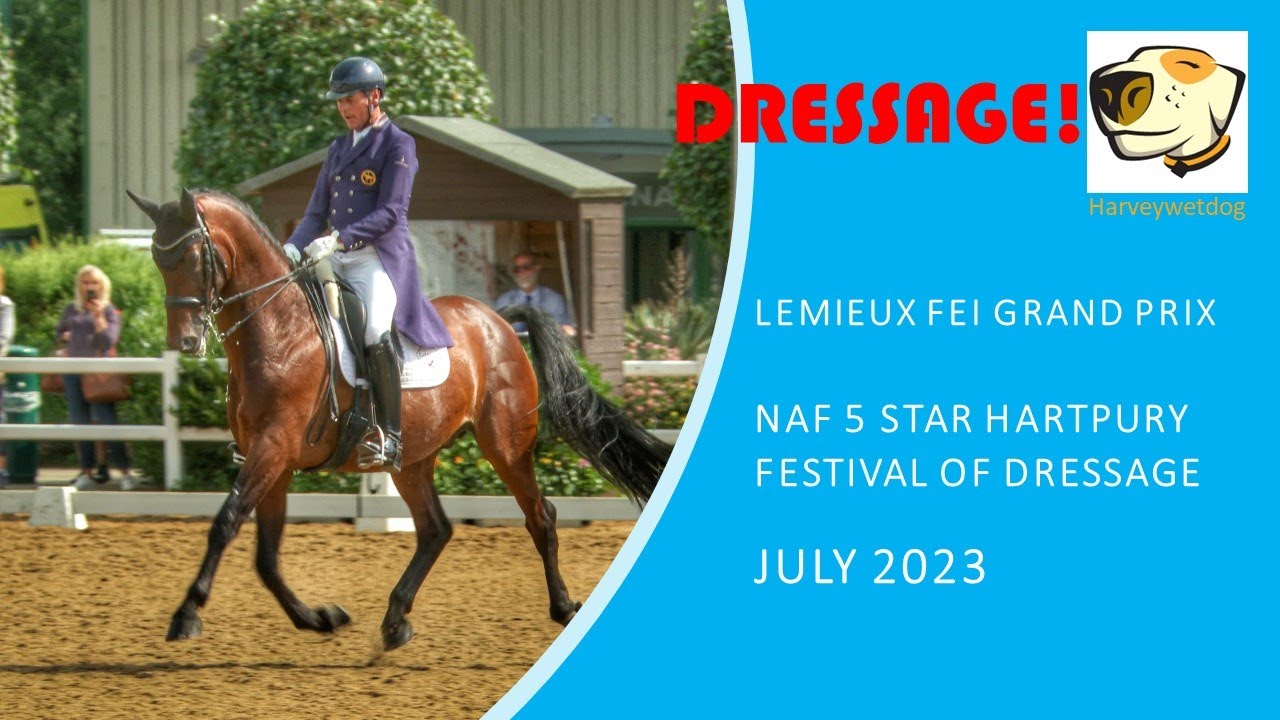Carl Hester and Fame XX take Grand Prix title at Hartpury Festival of Dressage 2023