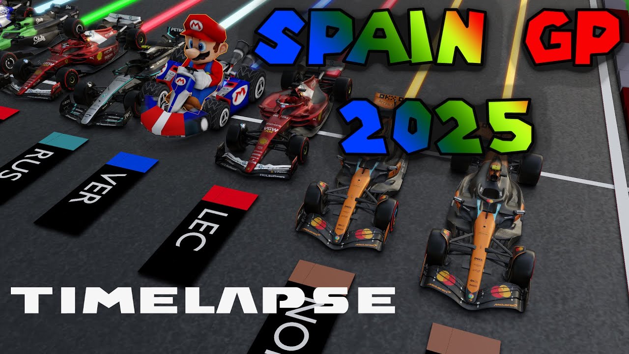 Spanish GP Timelapse
