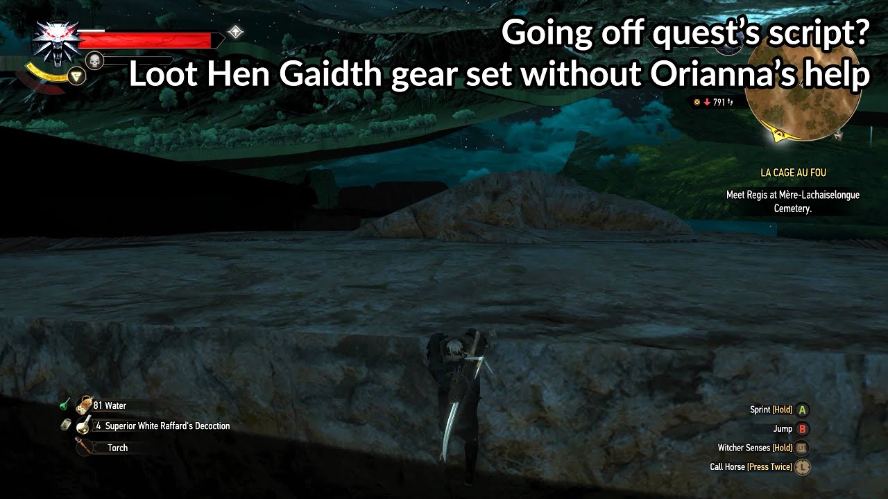 How to get Hen Gaidth gear set without Orianna's magic key - The Witcher&reg; 3: Wild Hunt