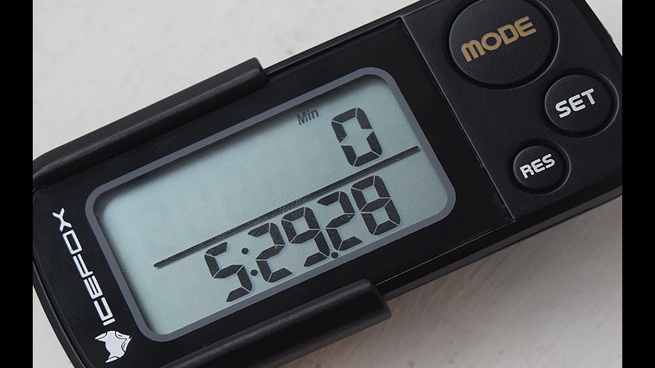 Icefox Pedometer Review