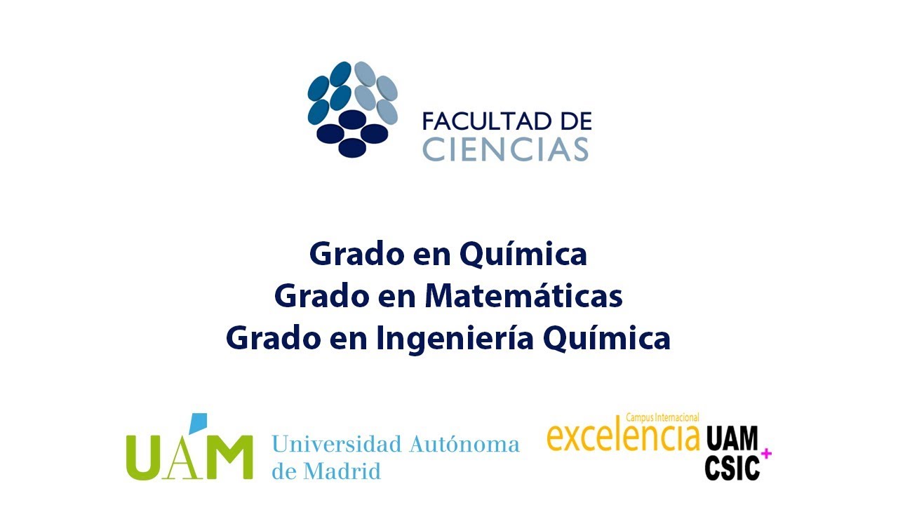 Graduaci&oacute;n Qu&iacute;mica, Matem&aacute;ticas e Ingenier&iacute;a Qu&iacute;mica. UAM 2019