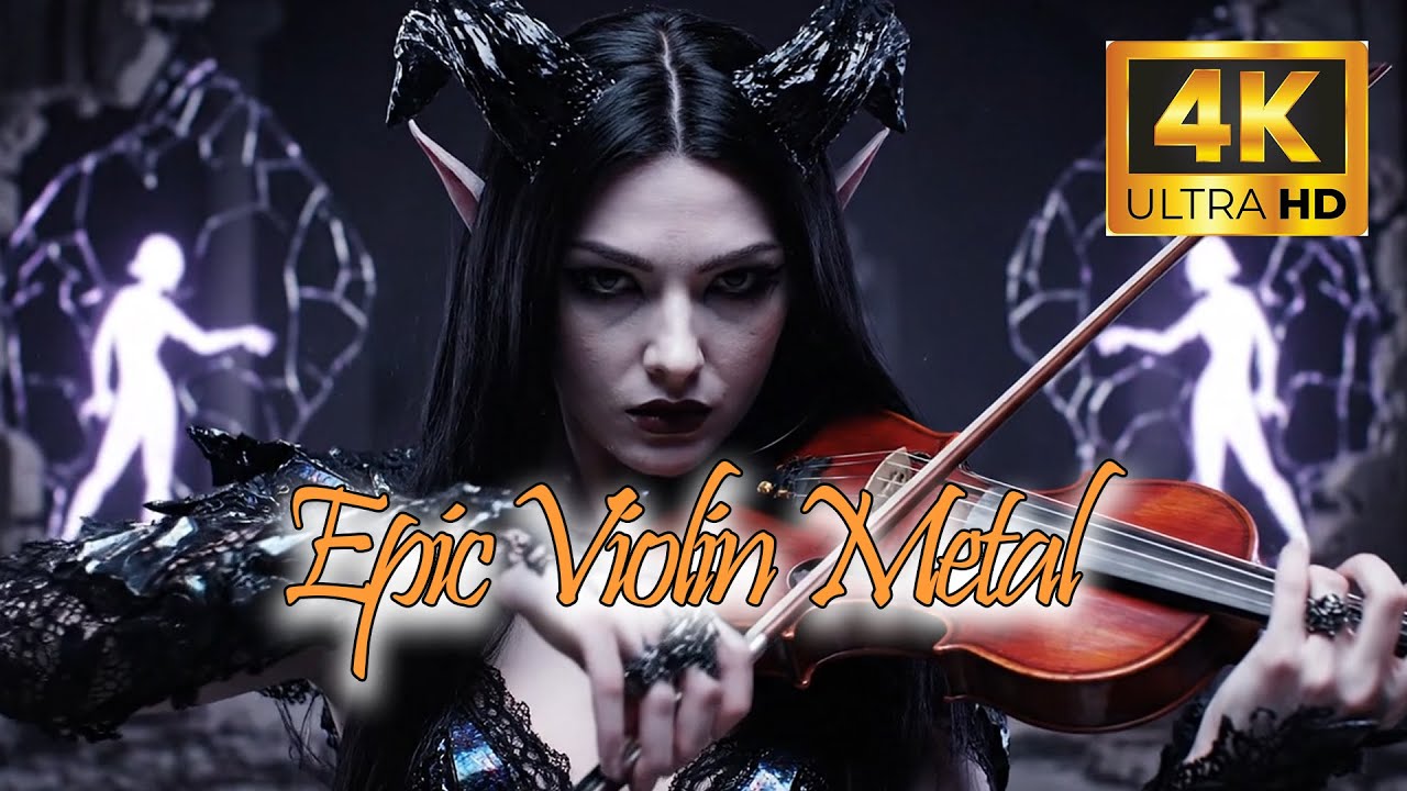 Violin-Driven Instrumental Metal Anthem: Power and Fury Unleashed - Epic Violin Metal