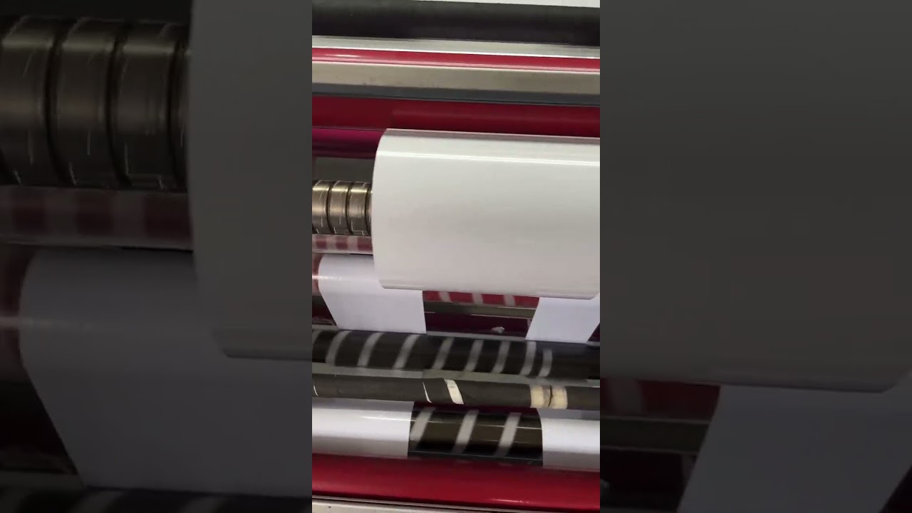 50um White PET slitting     #PET film#PET custom#PET factory# PET slitting