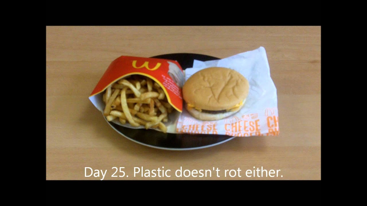 The 31 day McDonalds burger experiment