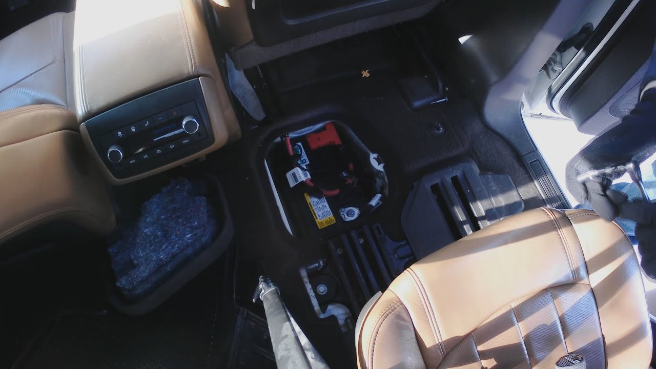 Battery replacement 2014 Buick Enclave
