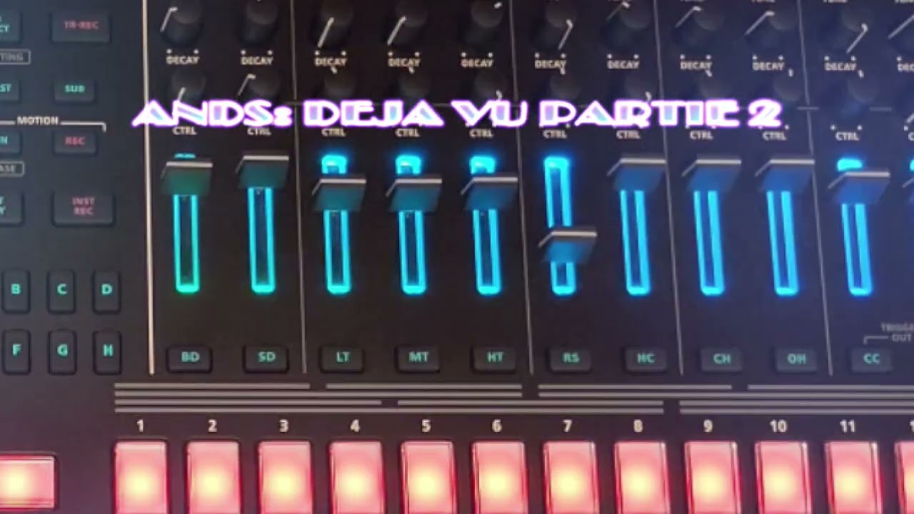 Ands: Deja vu, Partie 2 (Roland TR8s, Arturia Polybrute 12)