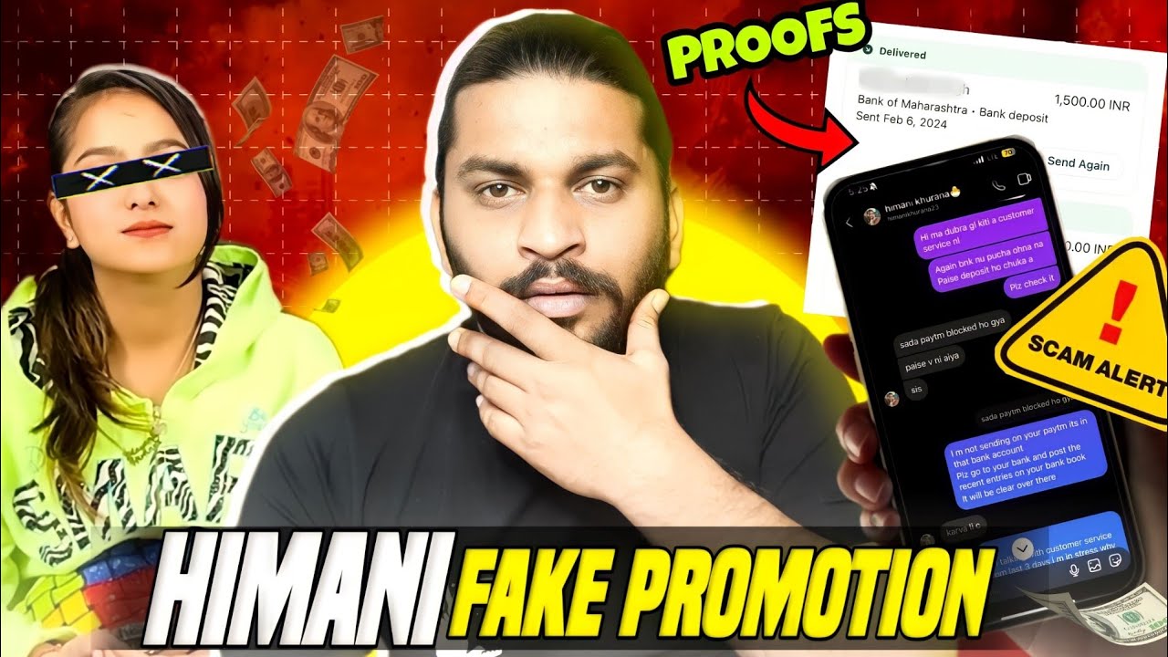 Himani Fake Promotion Drama ਪੈਸੇ khagi 😡