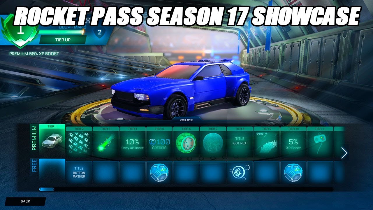 Showcasing All *NEW* Rocket Pass Season 17 Items!! - Rocket Pass 17 Showcase