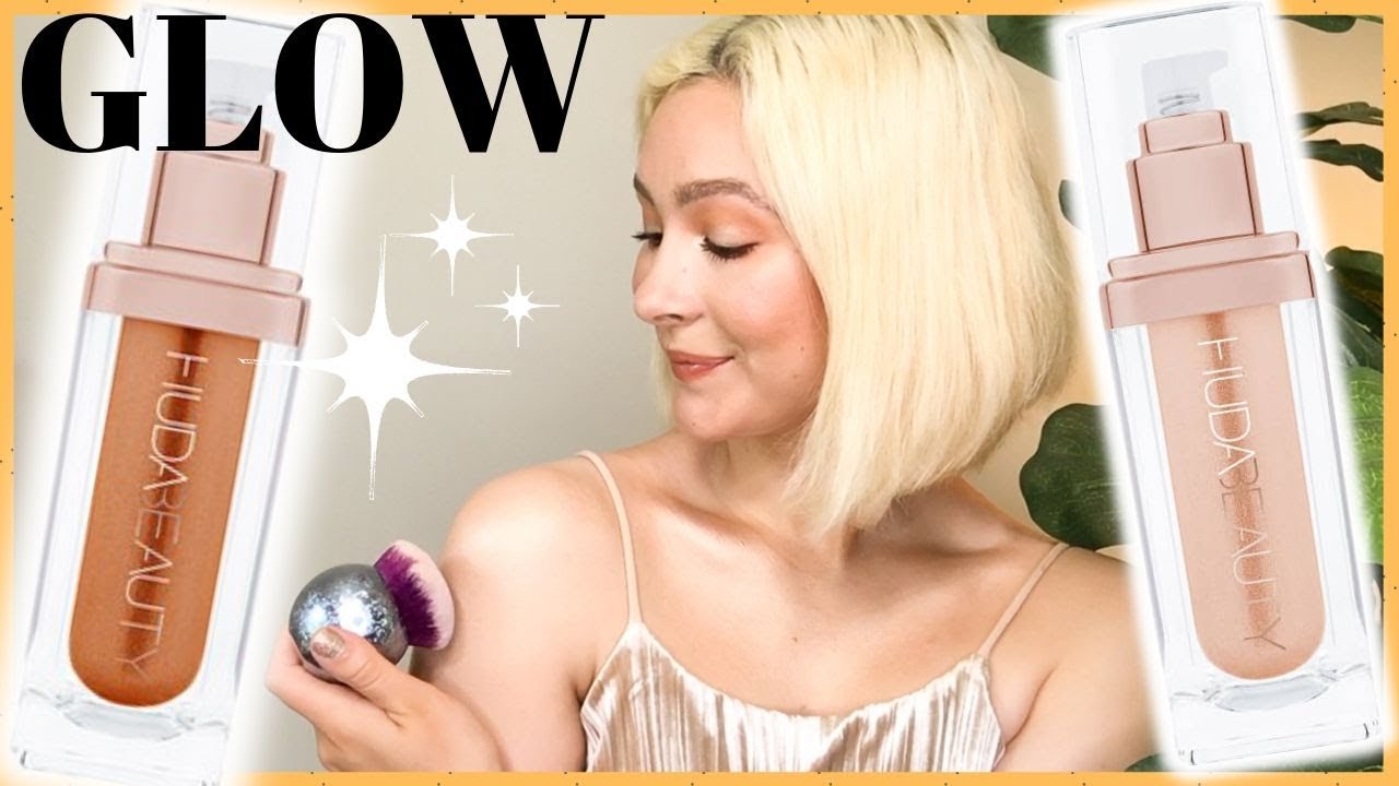 HUDA BEAUTY N.Y.M.P.H FACE & BODY HIGHLIGHTER | HOW TO APPLY HUDA BEAUTY BODY HIGHLIGHT | BODY GLOW