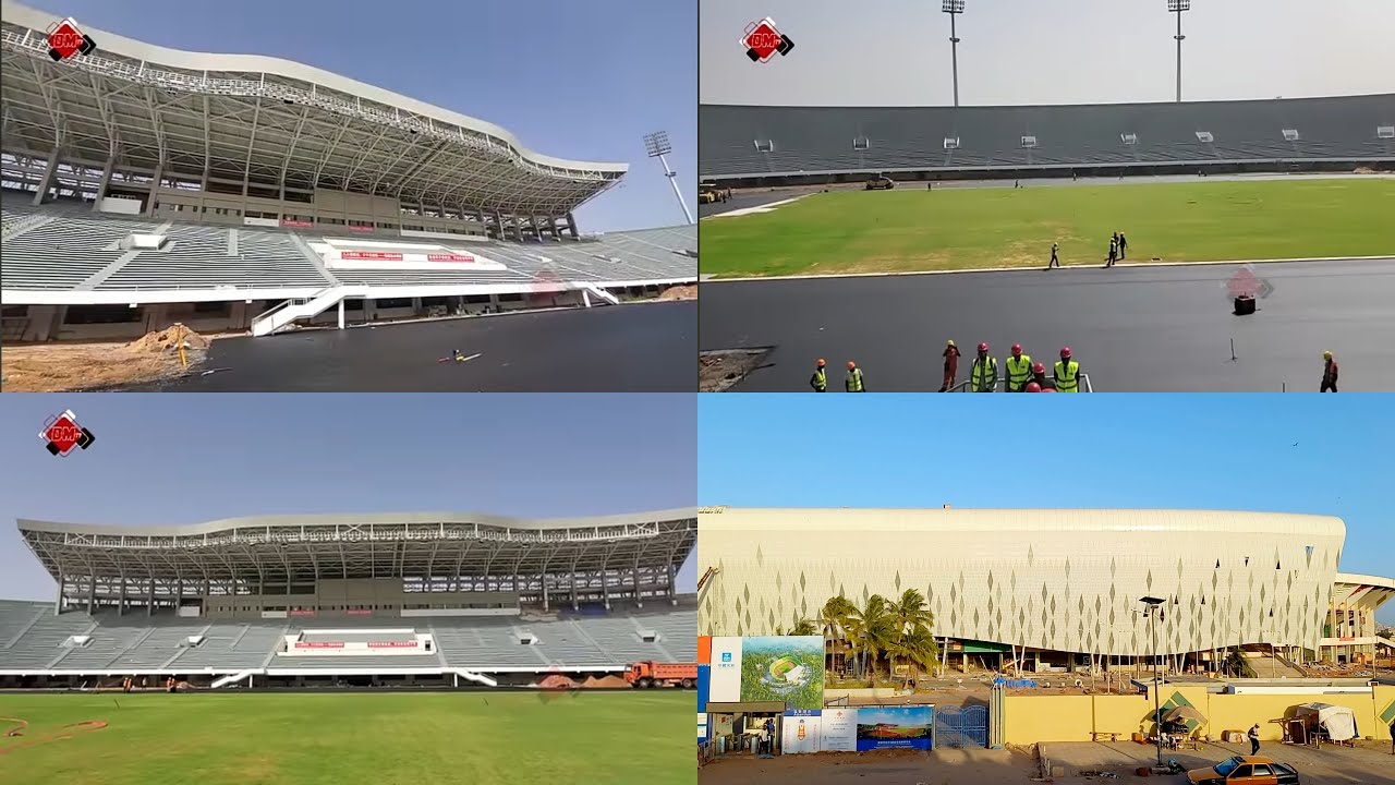 STADE LEOPOLD SEDAR SENGHOR EN PHASE DE FINITION 🚧✔