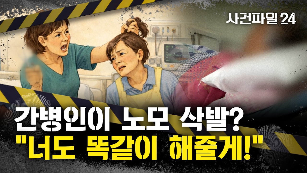 [사건파일24] 간병인, 보호자 상의 없이 노모 머리 '삭발'&middot;&middot;&middot;